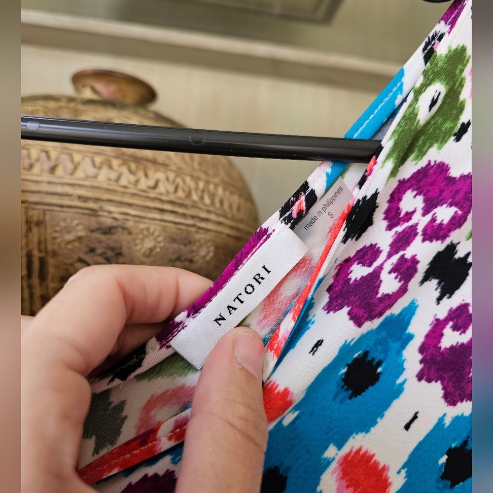 NATORI Abstract Escape Caftan - Picture 5 of 8